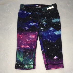 Fila workout galaxy leggings